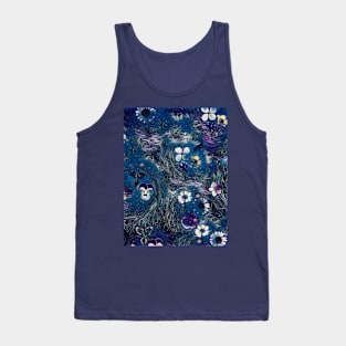 Cactus - night print Tank Top